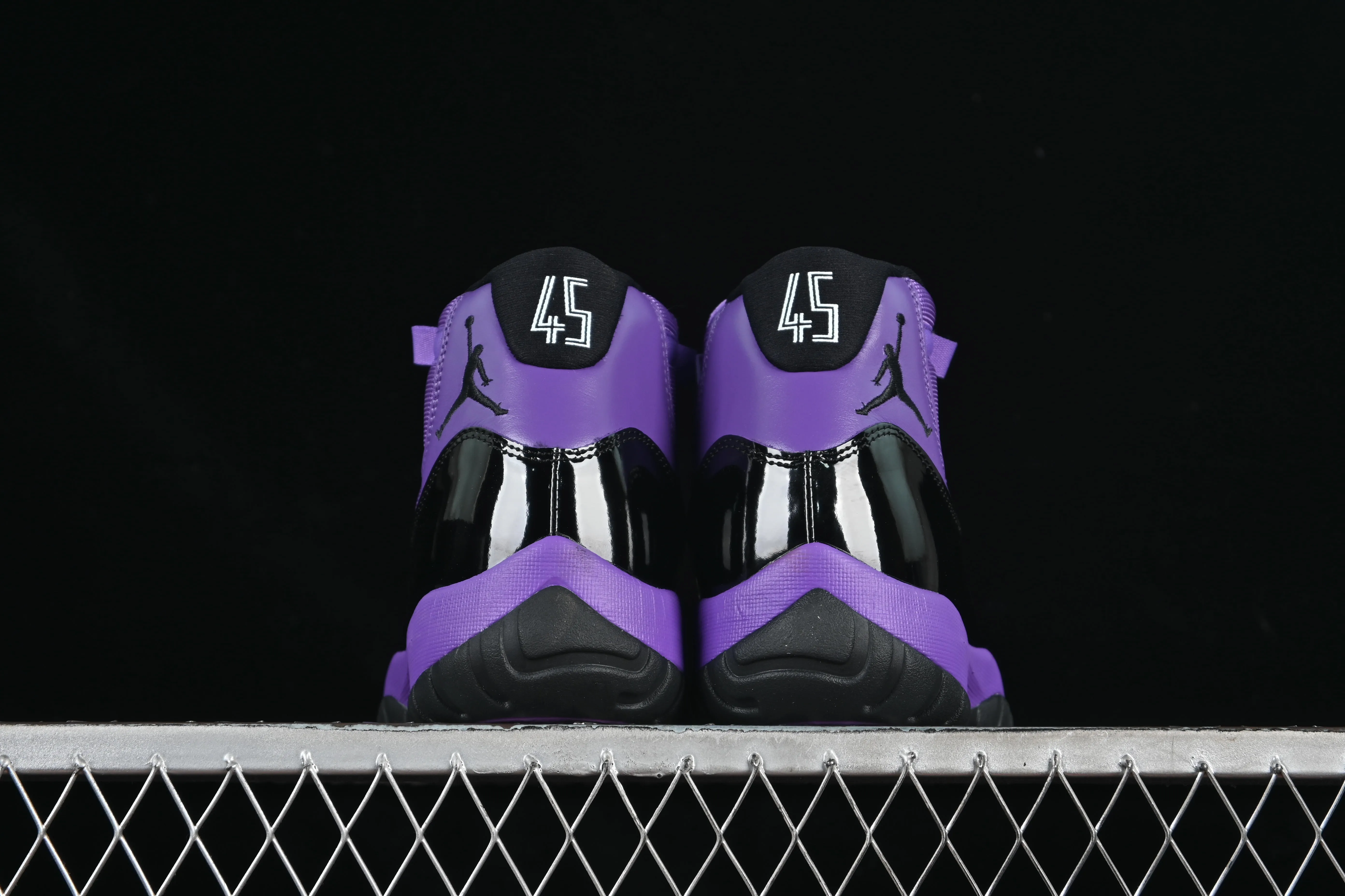 All categories Air Jordan Jordan series basketball shoes Air Jordan 11 Air Jordan 11 Retro AJ11 Joe 11 black and purple CT8012-500
